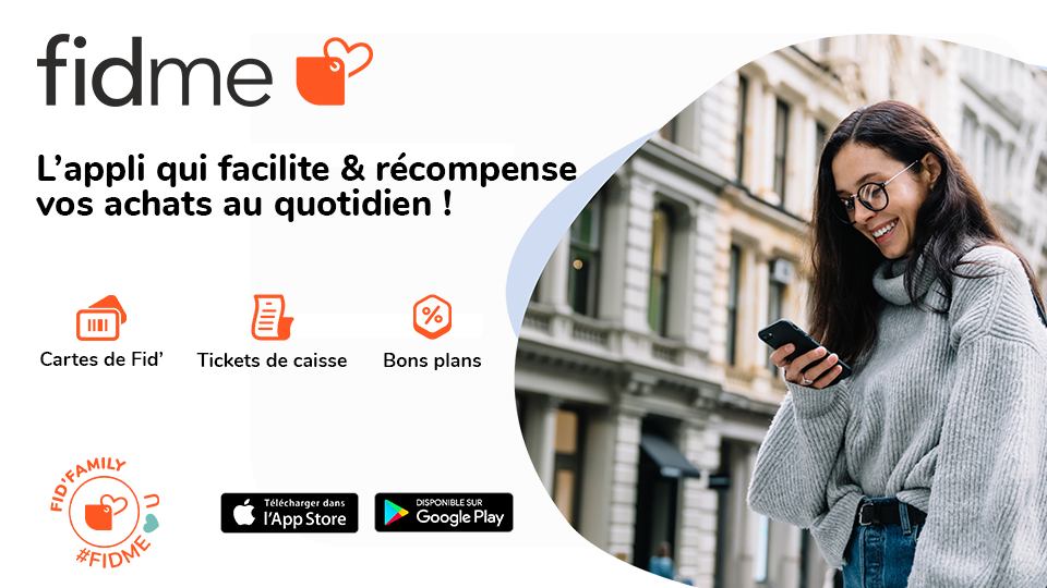 Fidme, l'app qui facilite et récompense vos achats au quotidien