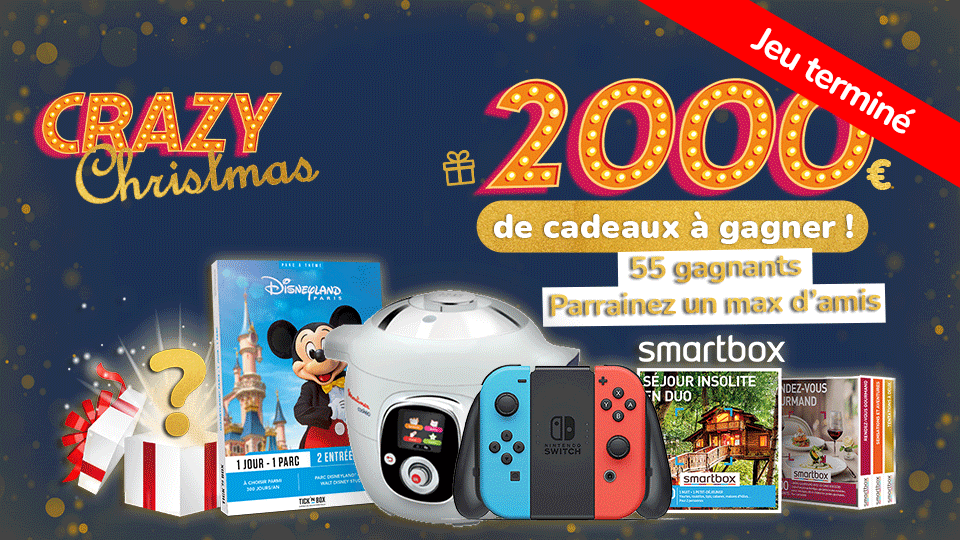 Carte cadeau nouvel an - 50 euros - Smartbox